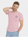 T-SHIRT HOMME RAYE 150G "MILES" - T-shirts personnalisés - SIP19