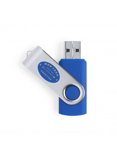 CLE USB ROTATIVE 32GB "YEMIL" - Clés USB publicitaires - SIP19